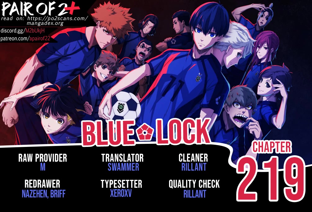 Blue Lock Chapter 220 - Page 1