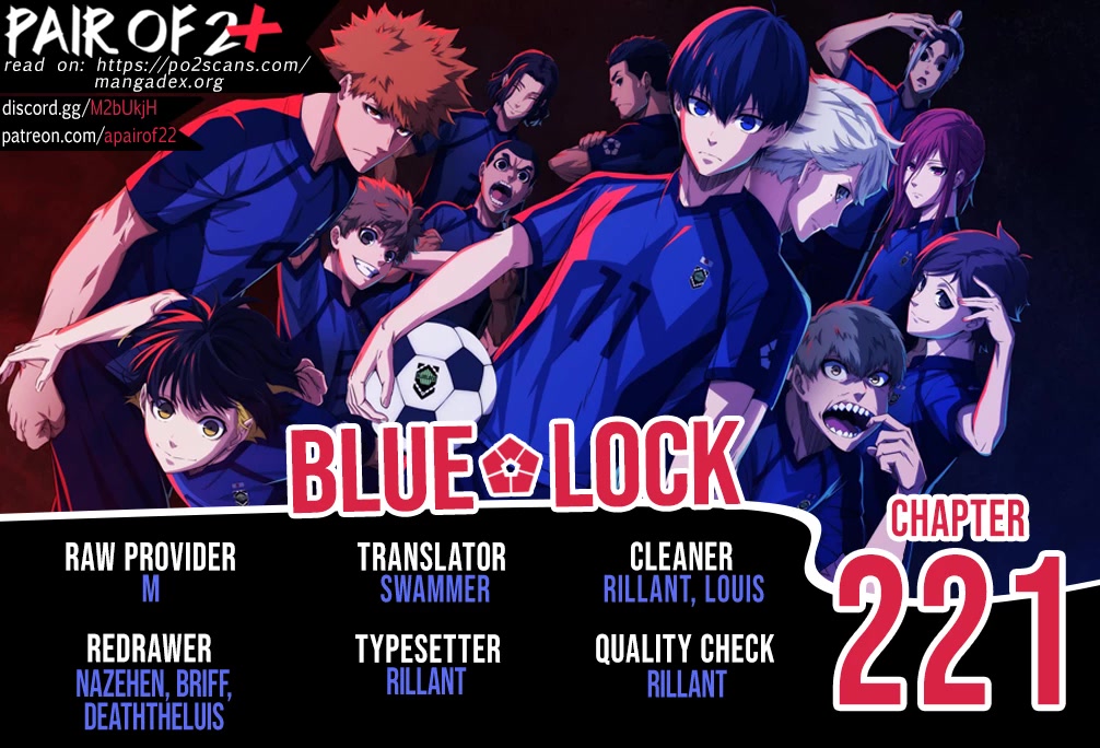 Blue Lock Chapter 221 - Page 1