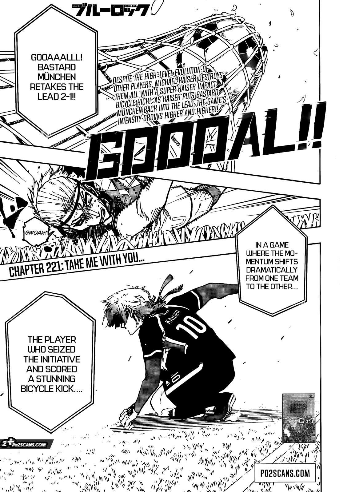 Blue Lock Chapter 221 - Page 2