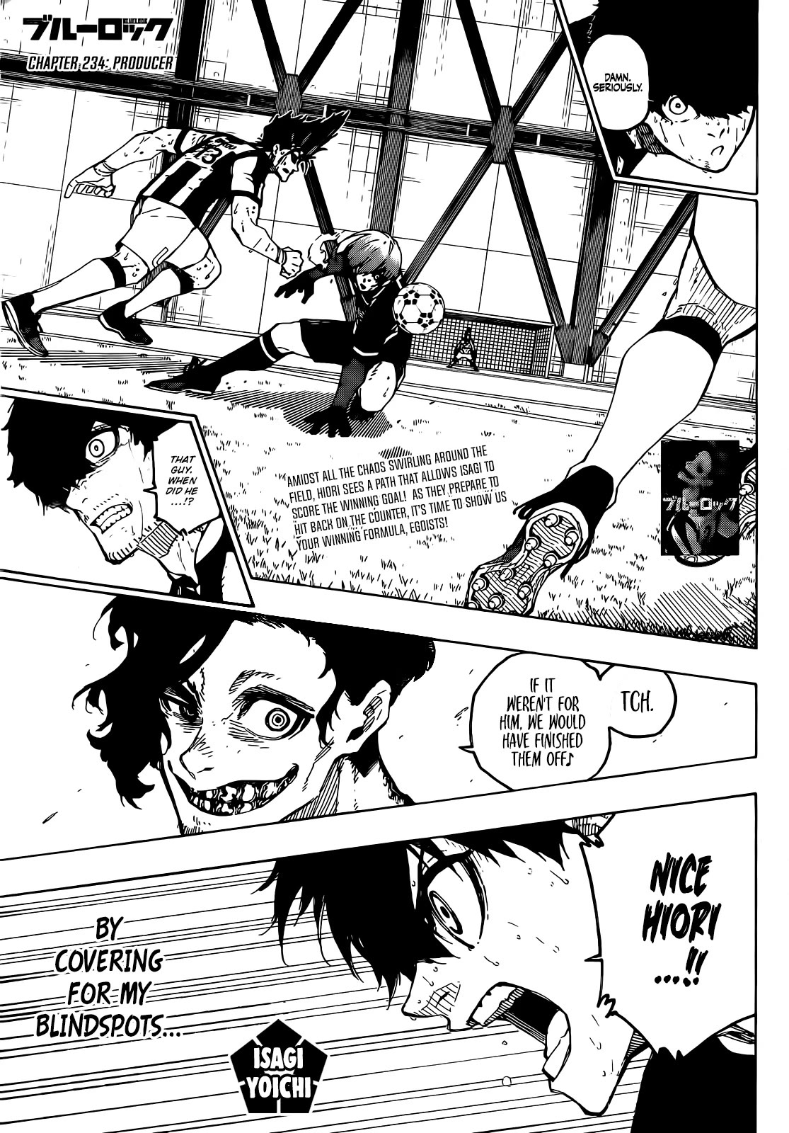 Blue Lock Chapter 234 - Page 1