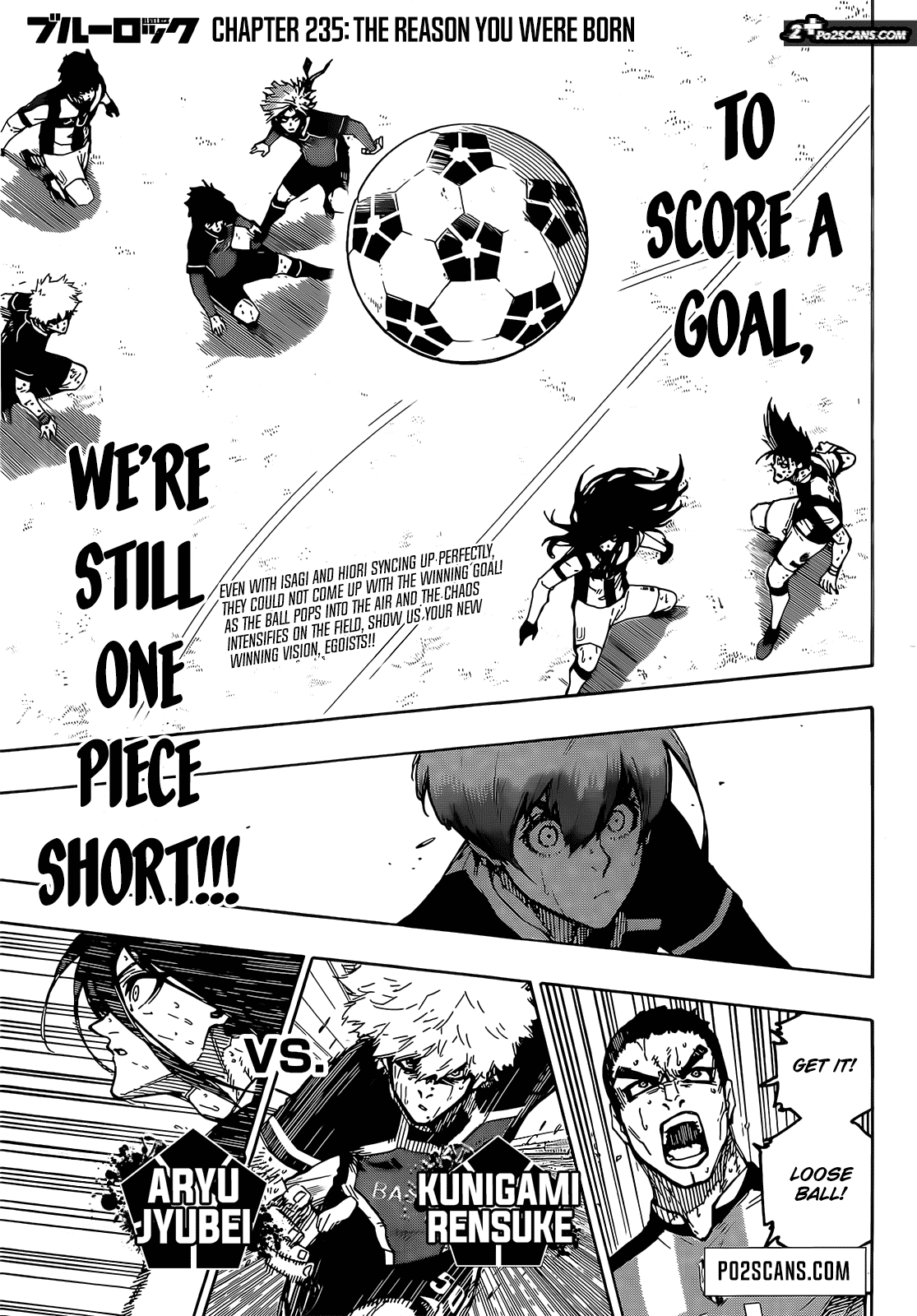 Blue Lock Chapter 235 - Page 2