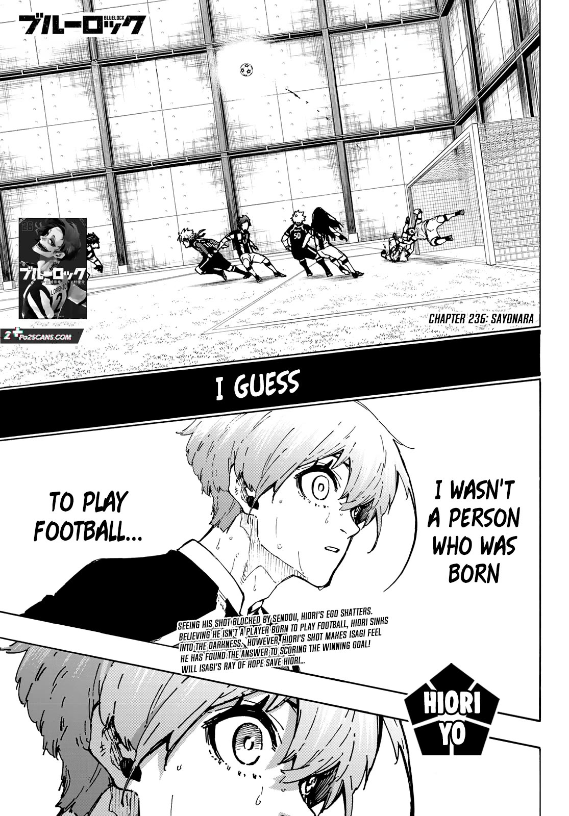 Blue Lock Chapter 236 - Page 1