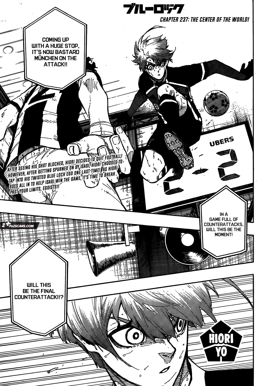Blue Lock Chapter 237 - Page 1