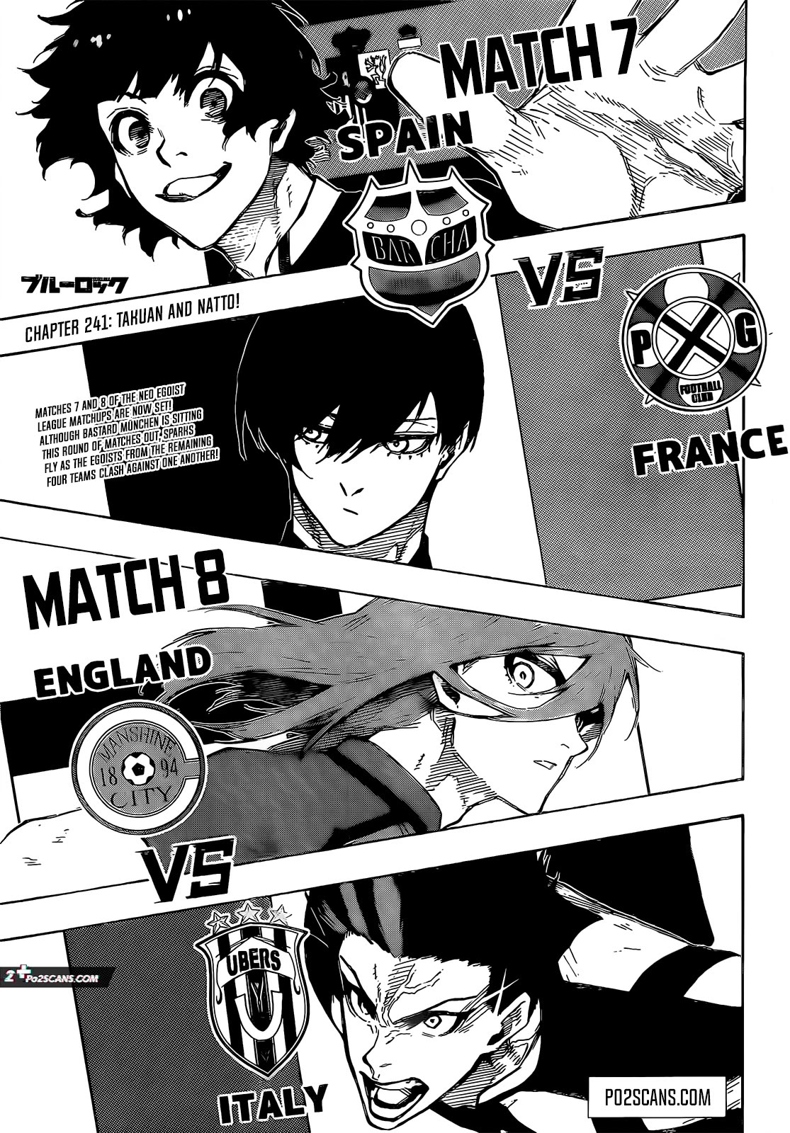 Blue Lock Chapter 241 - Page 2