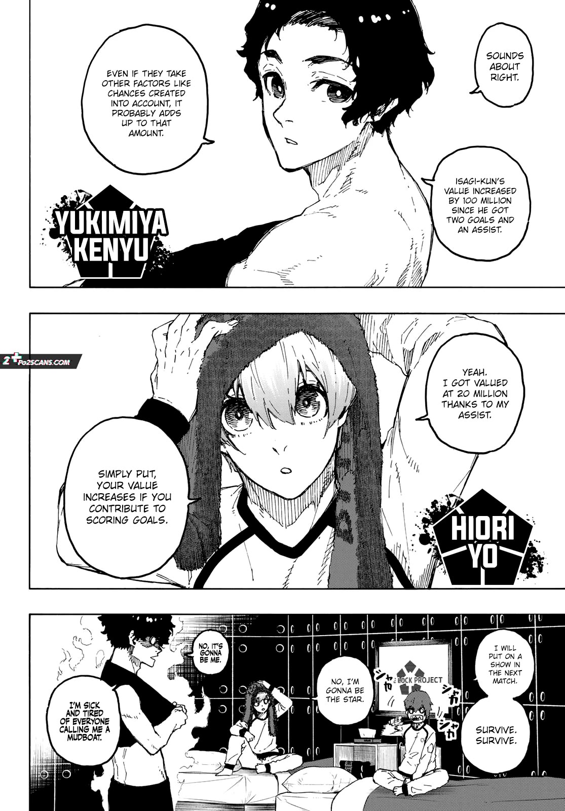 Blue Lock Chapter 244 - Page 2