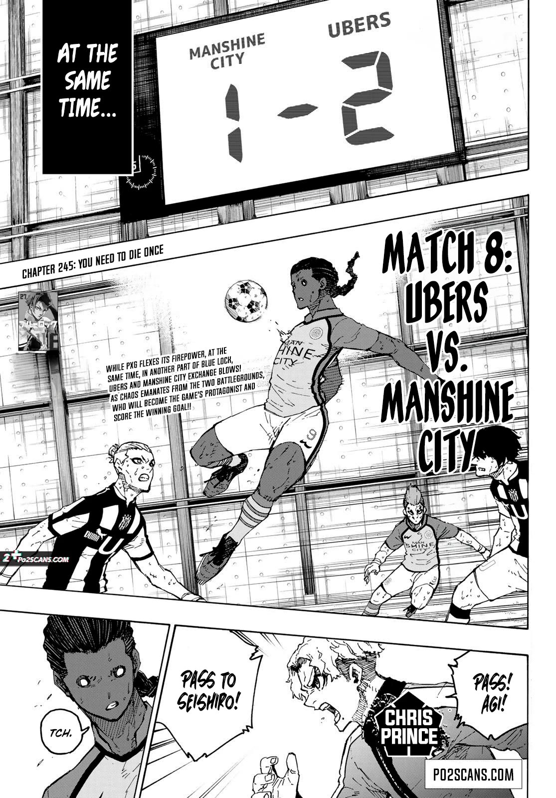 Blue Lock Chapter 245 - Page 1