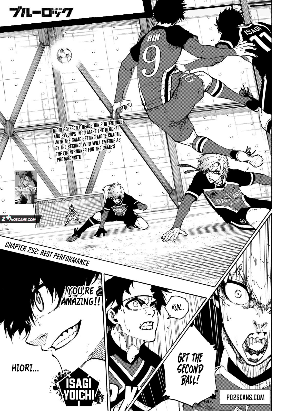 Blue Lock Chapter 252 - Page 2