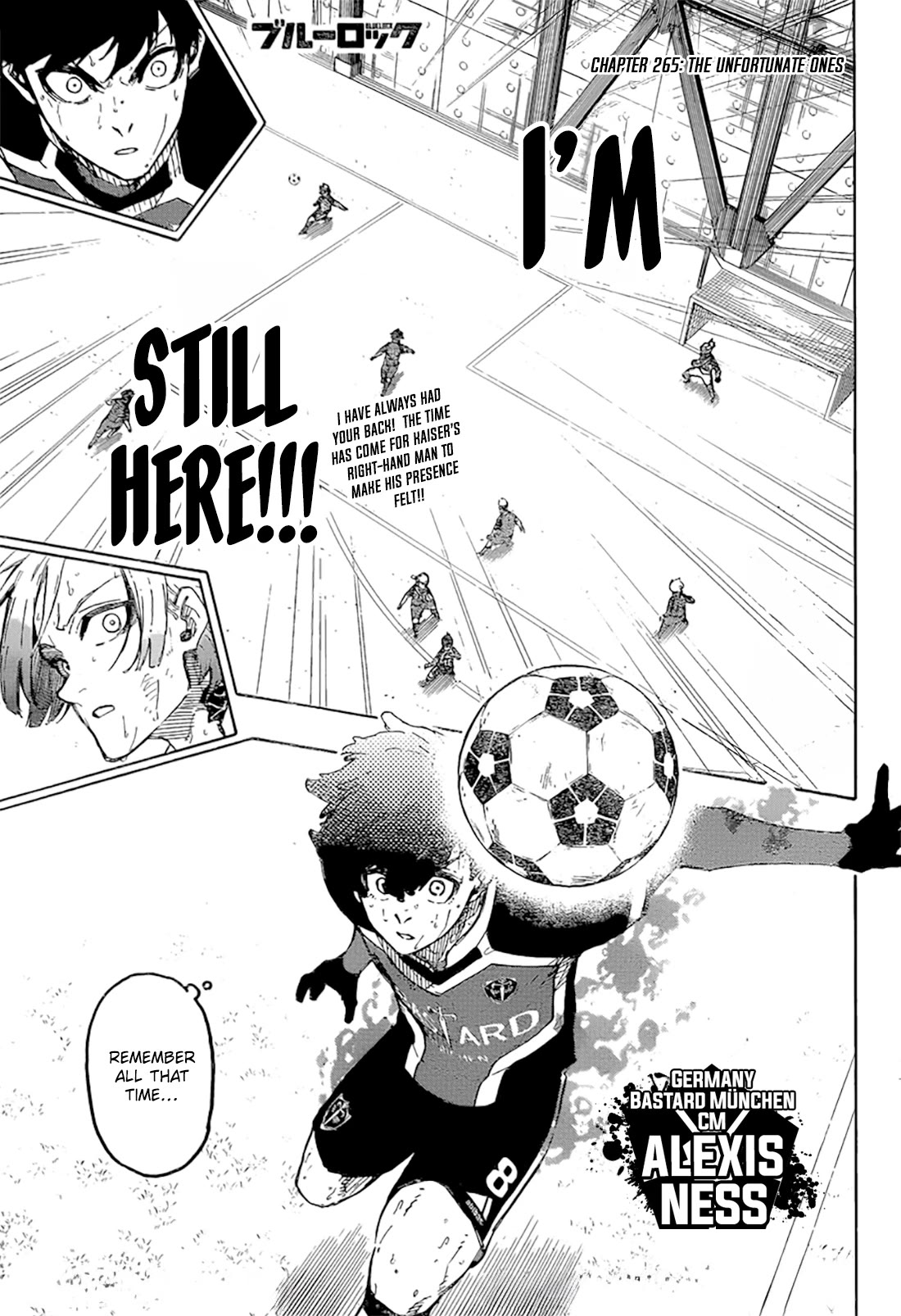 Blue Lock Chapter 265 - Page 1