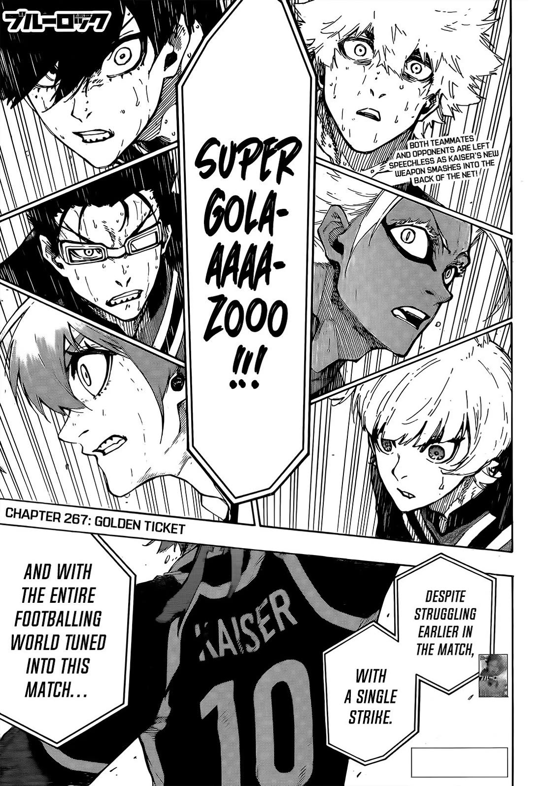 Blue Lock Chapter 267 - Page 1
