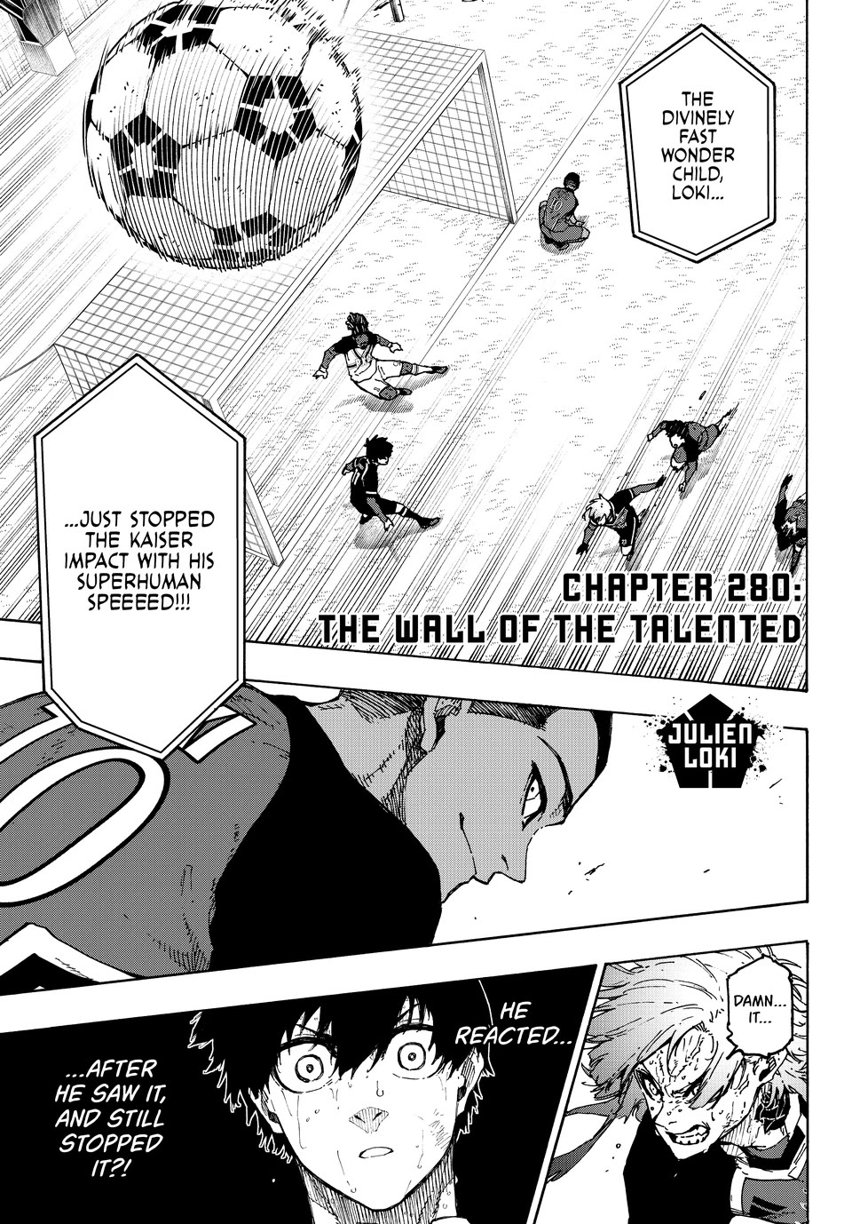Blue Lock Chapter 280 - Page 1