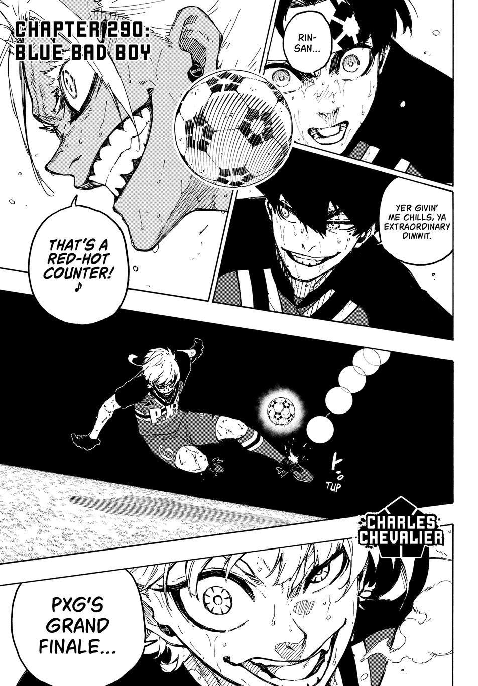 Blue Lock Chapter 290 - Page 1