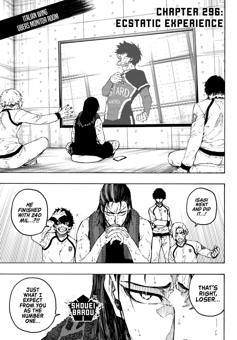 Blue Lock Chapter 296 - Page 1
