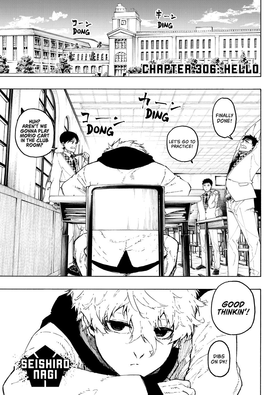 Blue Lock Chapter 306 - Page 1
