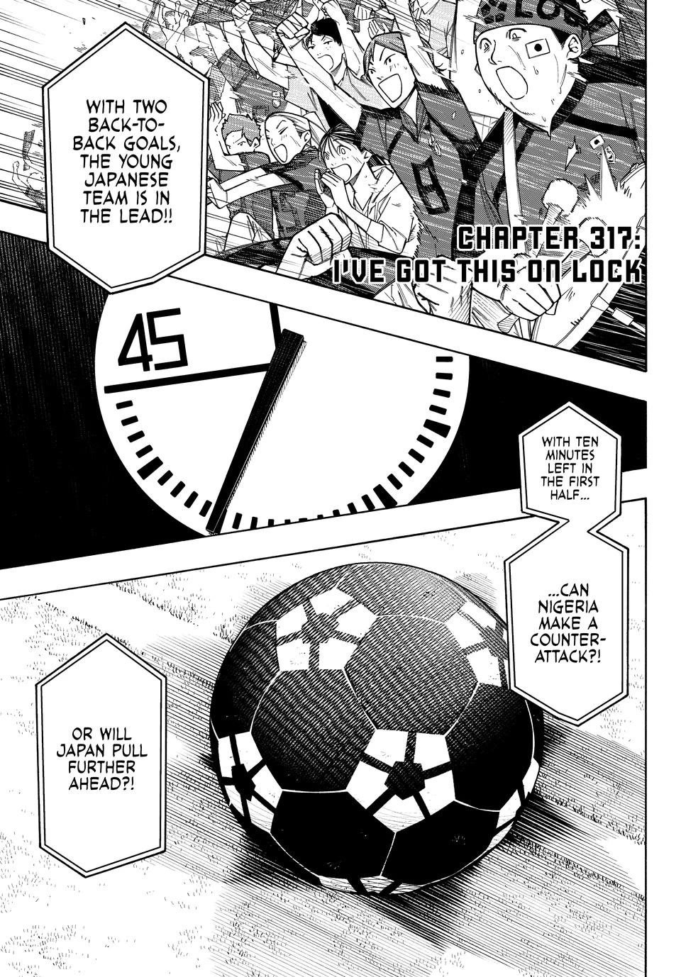 Blue Lock Chapter 317 - Page 1