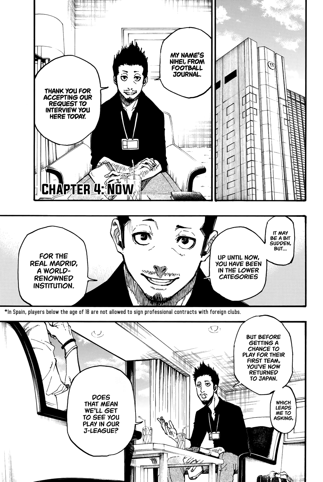 Blue Lock Chapter 4 - Page 2