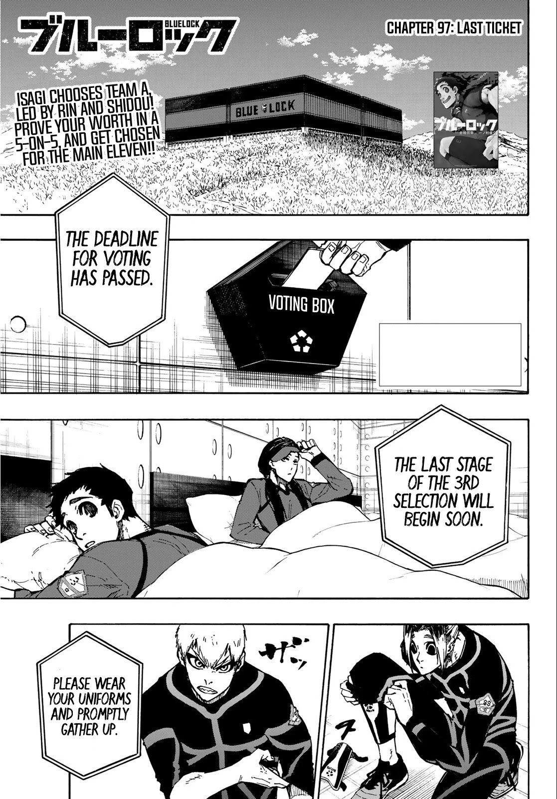 Blue Lock Chapter 97 - Page 1