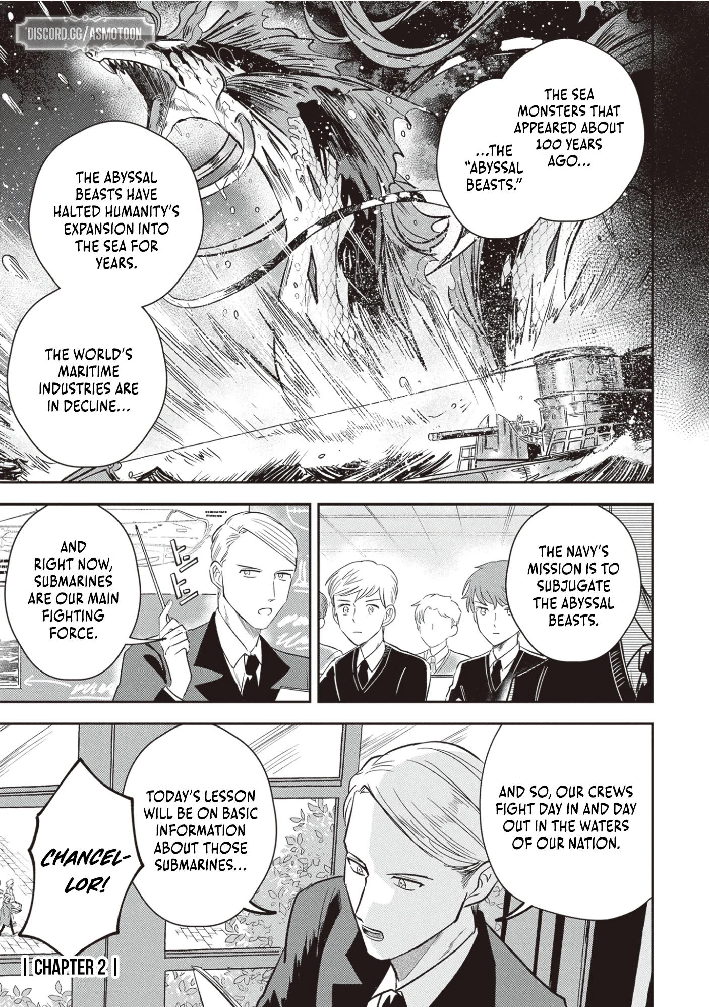 Blue Ocean in the Eyes Chapter 2 - Page 2