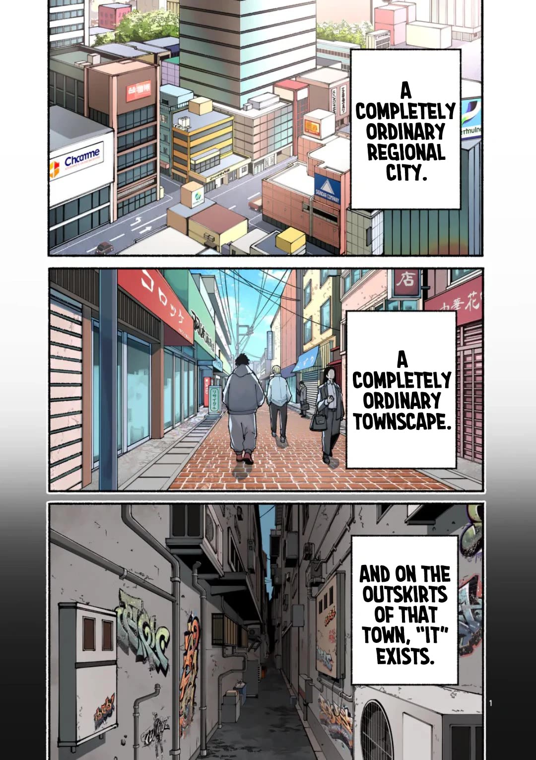 Blue Ursus Chapter 1 - Page 1