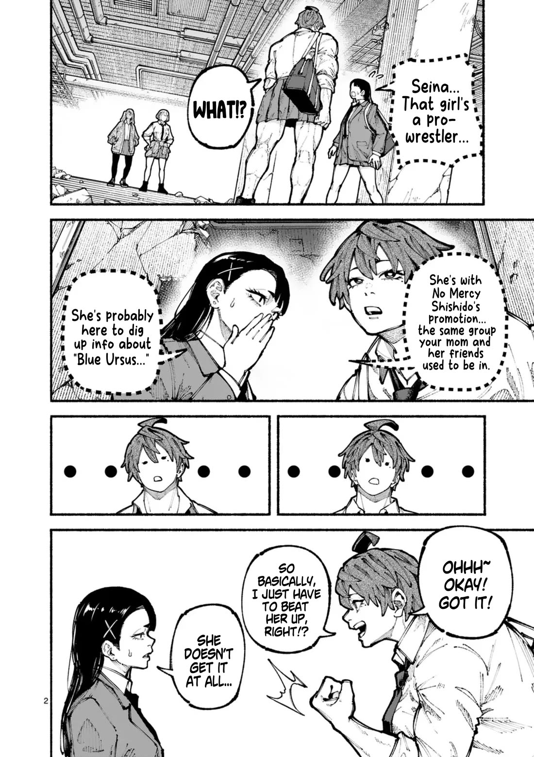 Blue Ursus Chapter 14 - Page 2