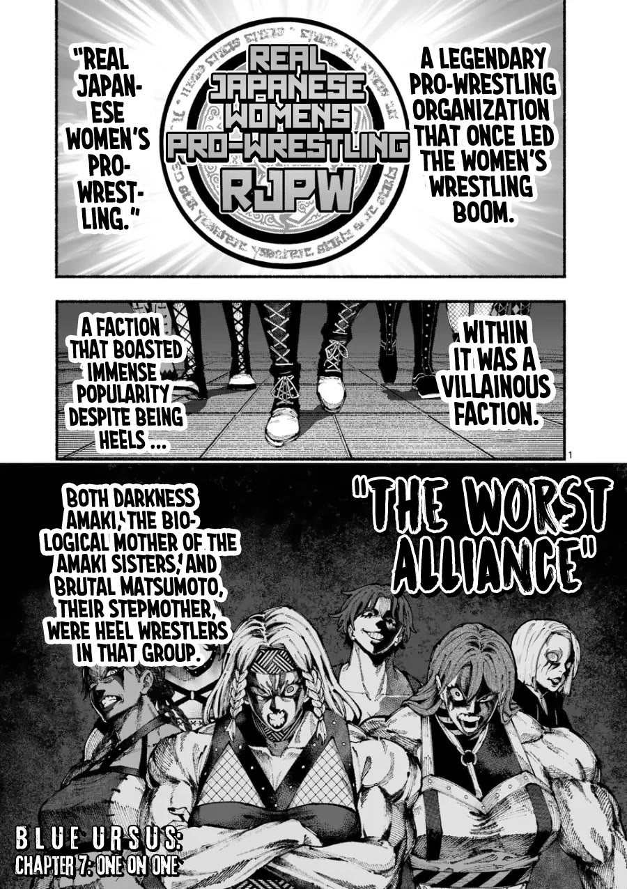 Blue Ursus Chapter 7 - Page 1