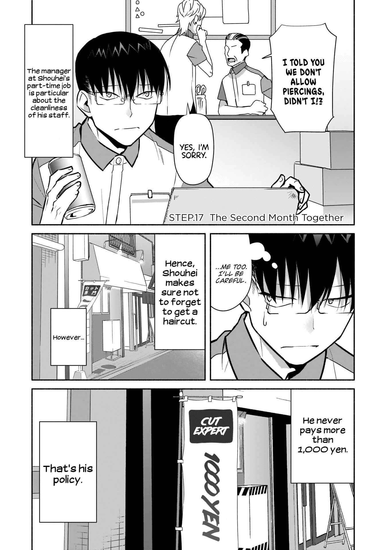 Bocchi no Boku ni Kyousei Kanojo ga Yattekita Chapter 17 - Page 1