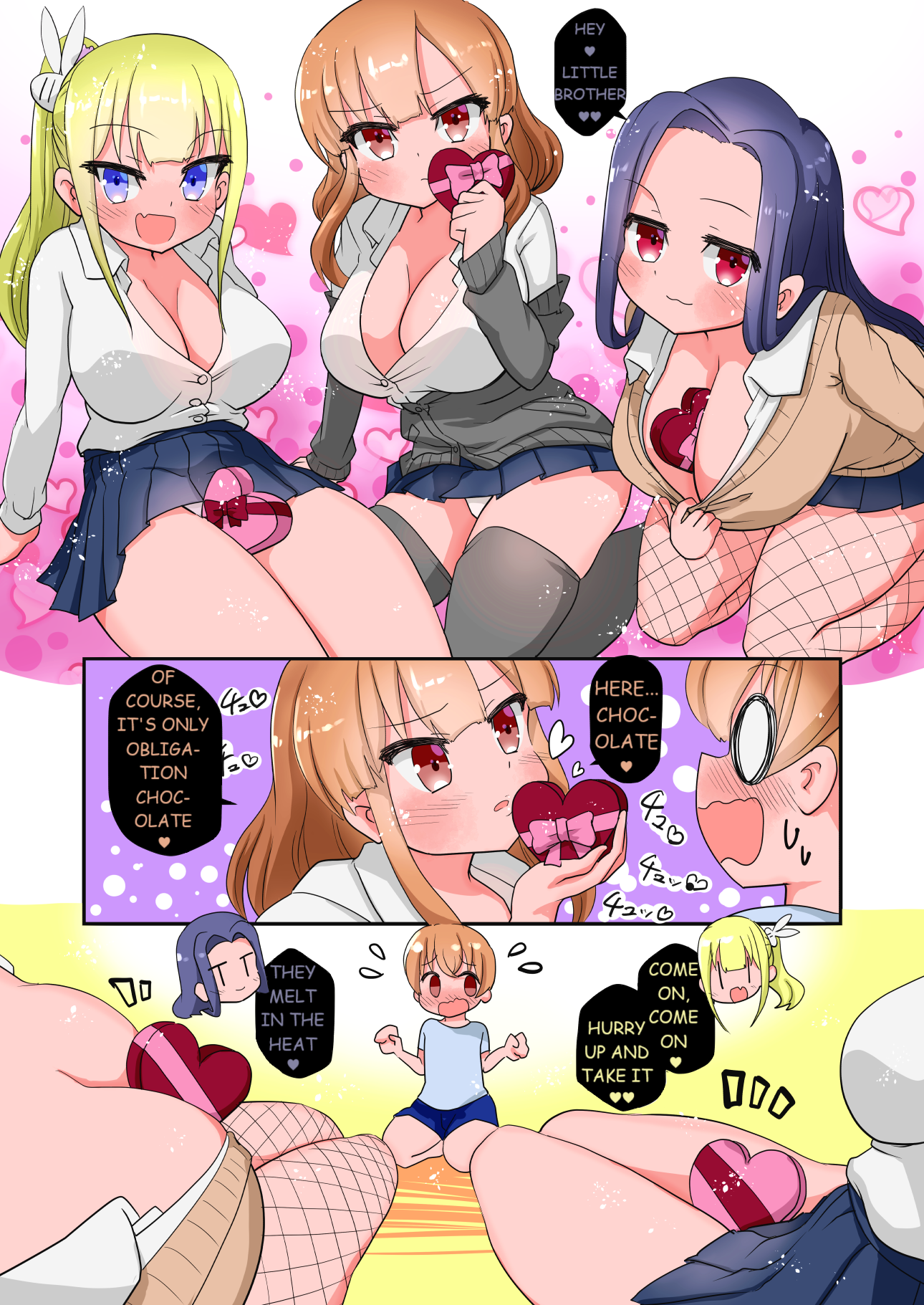 Boku Ni Wa Onee-Chan Ga Sannin Imasu (Jisshitsu) Chapter 12 - Page 0
