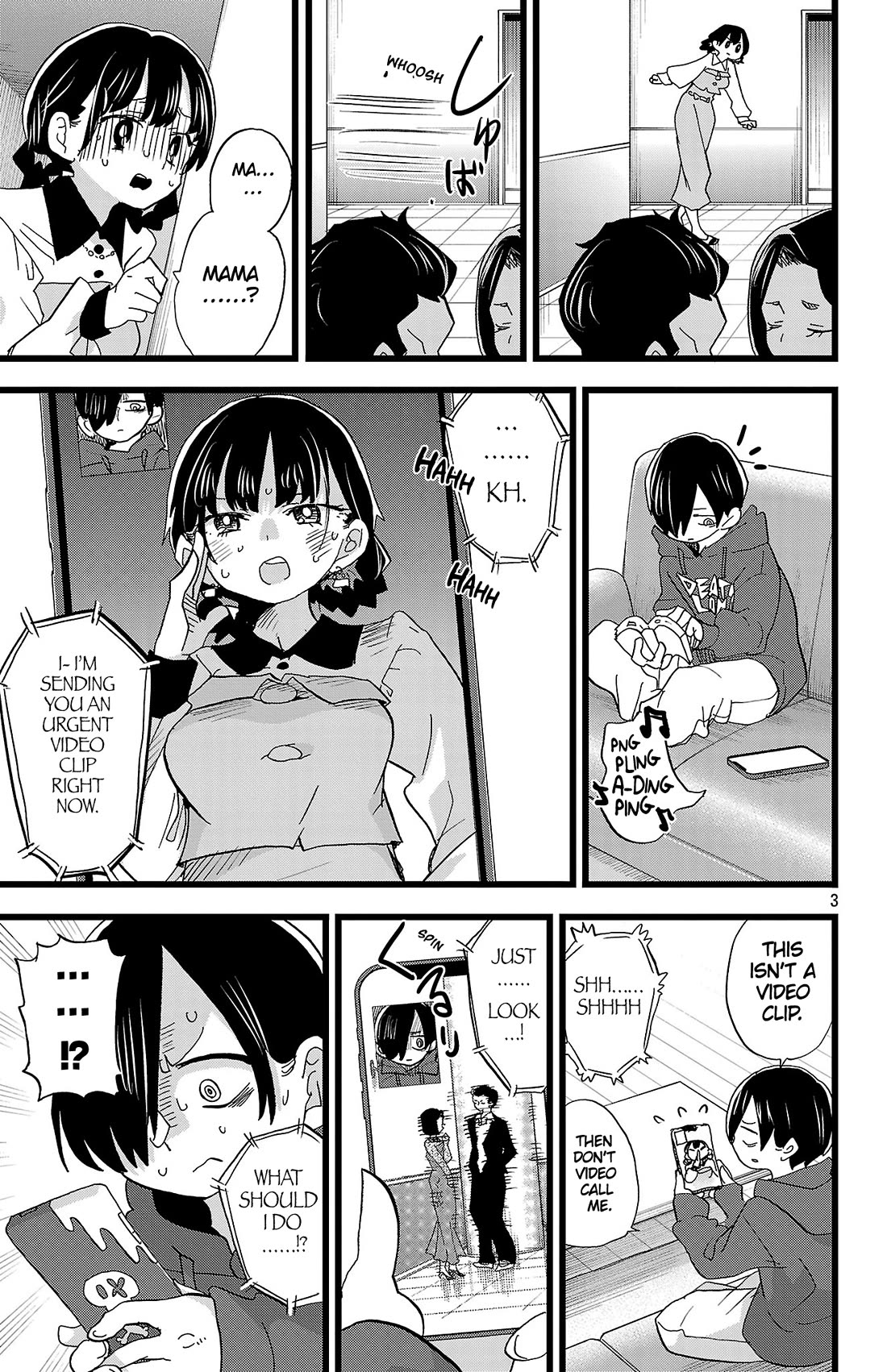 Boku No Kokoro No Yabai Yatsu Chapter 172 - Page 3