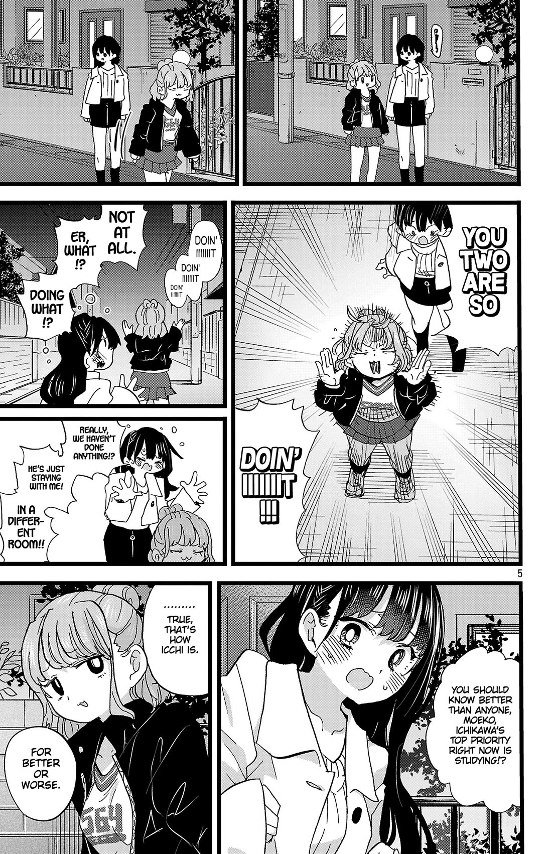 Boku No Kokoro No Yabai Yatsu Chapter 173 - Page 5