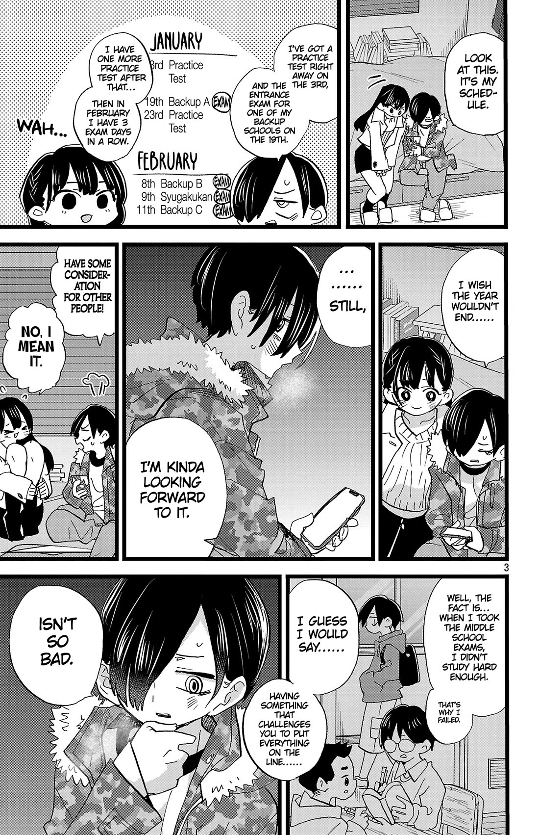 Boku No Kokoro No Yabai Yatsu Chapter 174 - Page 3