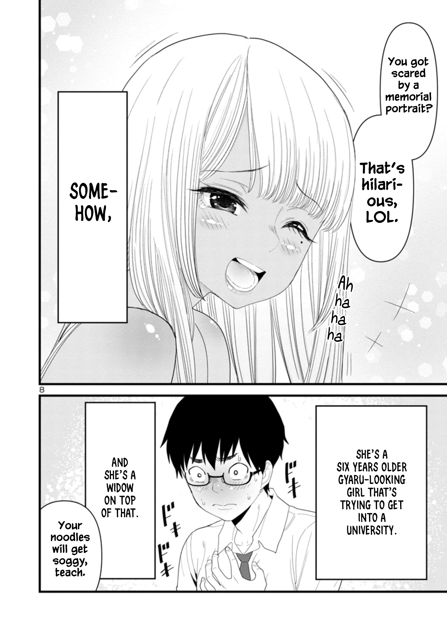 Boku no Seito wa Otona Gyaru Chapter 1.1 - Page 8