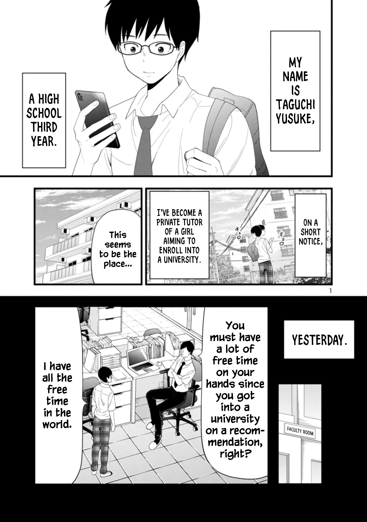 Boku no Seito wa Otona Gyaru Chapter 1 - Page 1