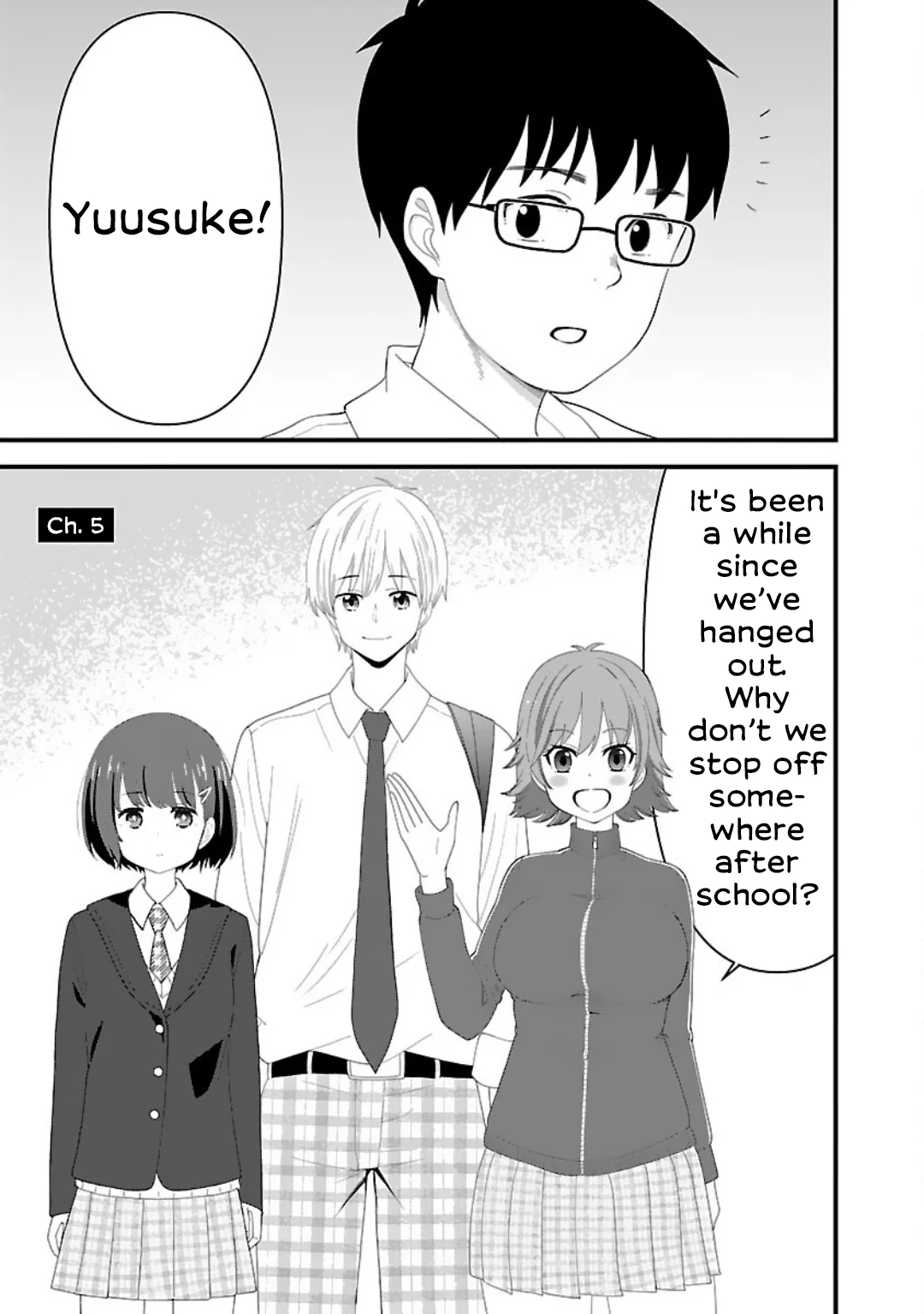 Boku no Seito wa Otona Gyaru Chapter 5 - Page 1