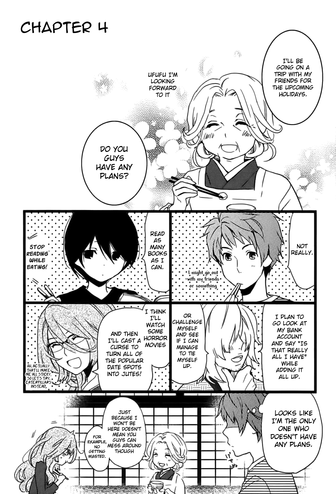 Bokura wa Minna Kawaisou Chapter 4 - Page 1