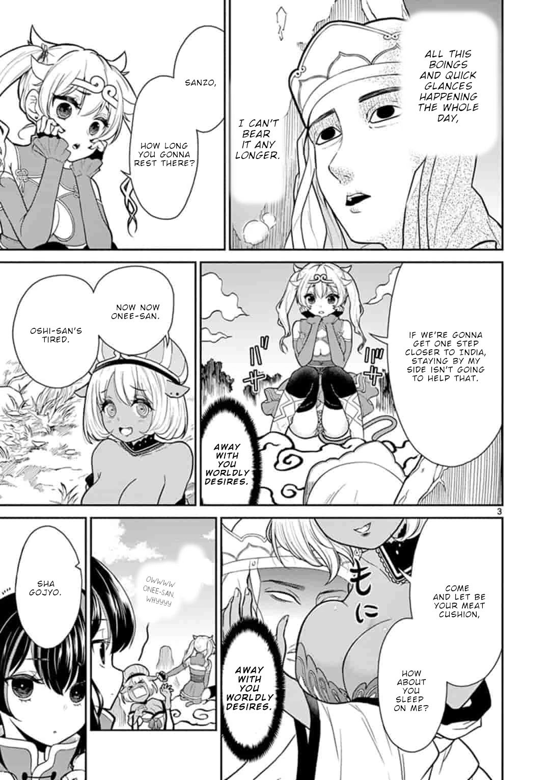 Bonnou Saiyuuki Chapter 6 - Page 3