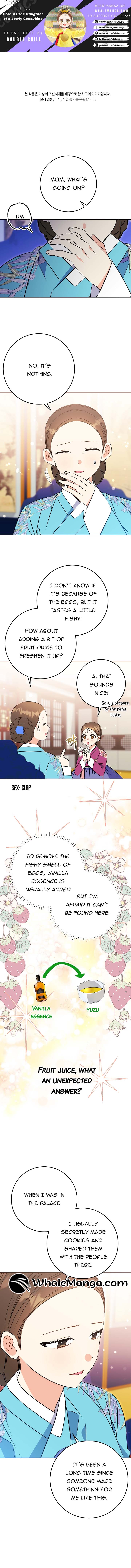 Born as the Daughter of a Lowly Concubine Chapter 25 - Page 0