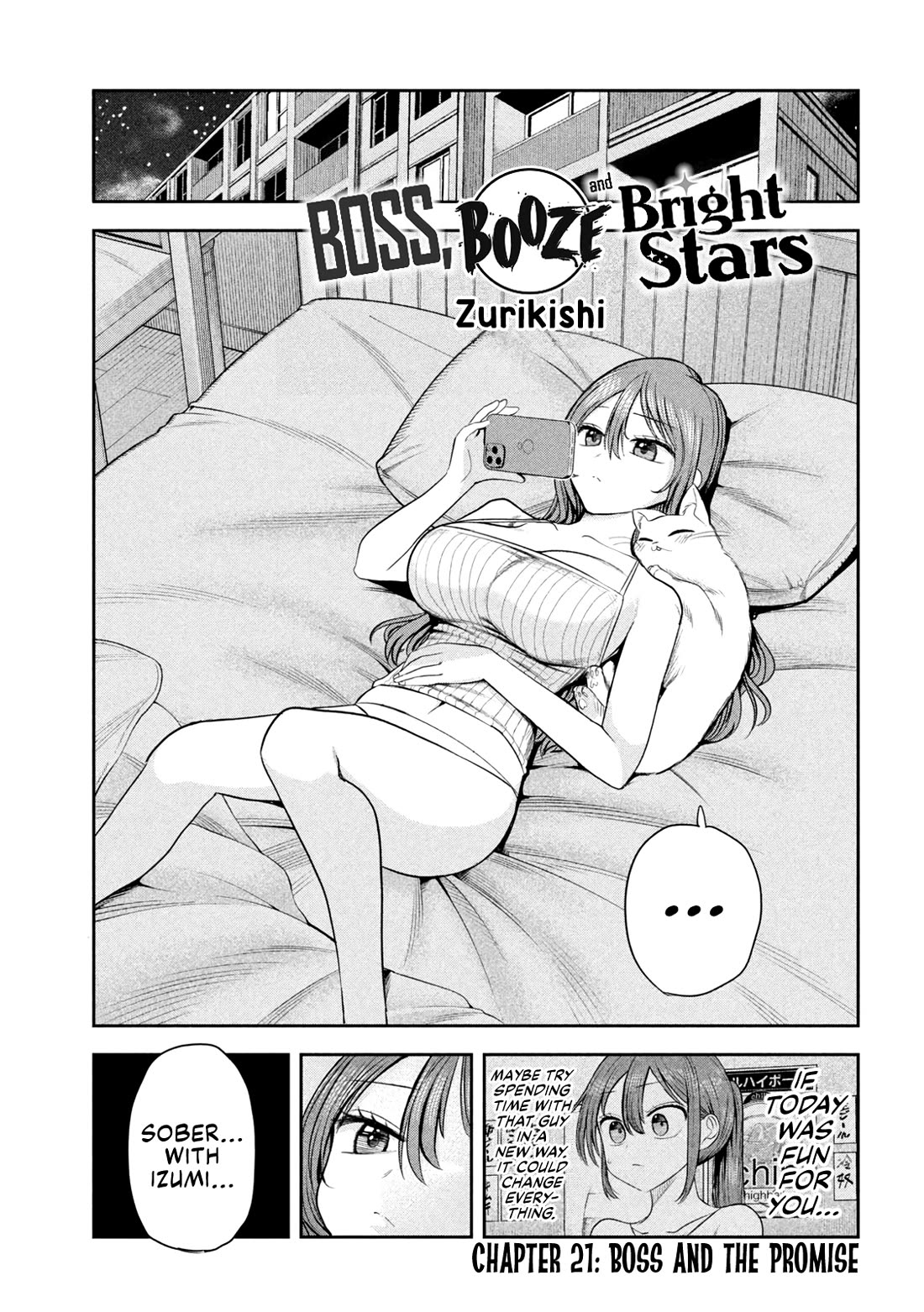 Boss, Booze, and Bright Stars Chapter 21 - Page 1