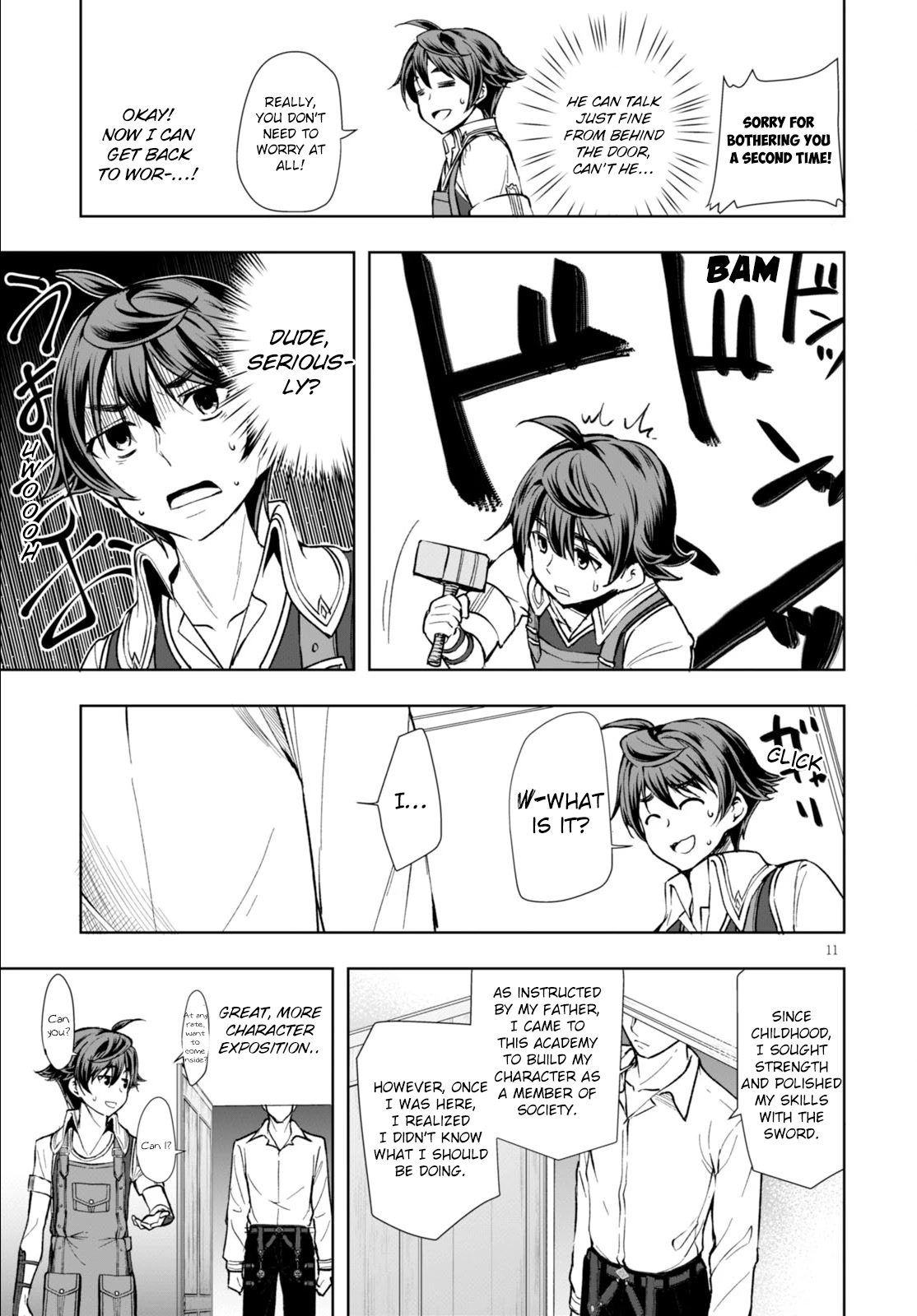 Botsuraku Yotei Nanode, Kajishokunin wo Mezasu Chapter 3 - Page 11