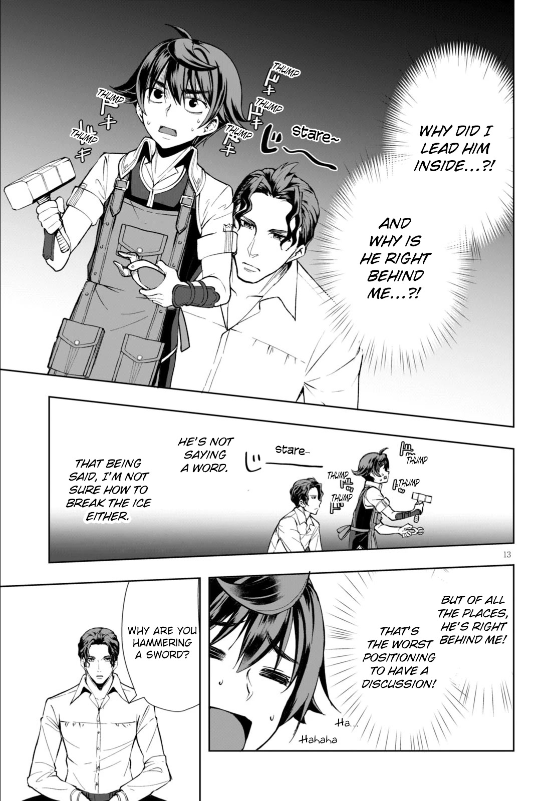 Botsuraku Yotei Nanode, Kajishokunin wo Mezasu Chapter 3 - Page 13