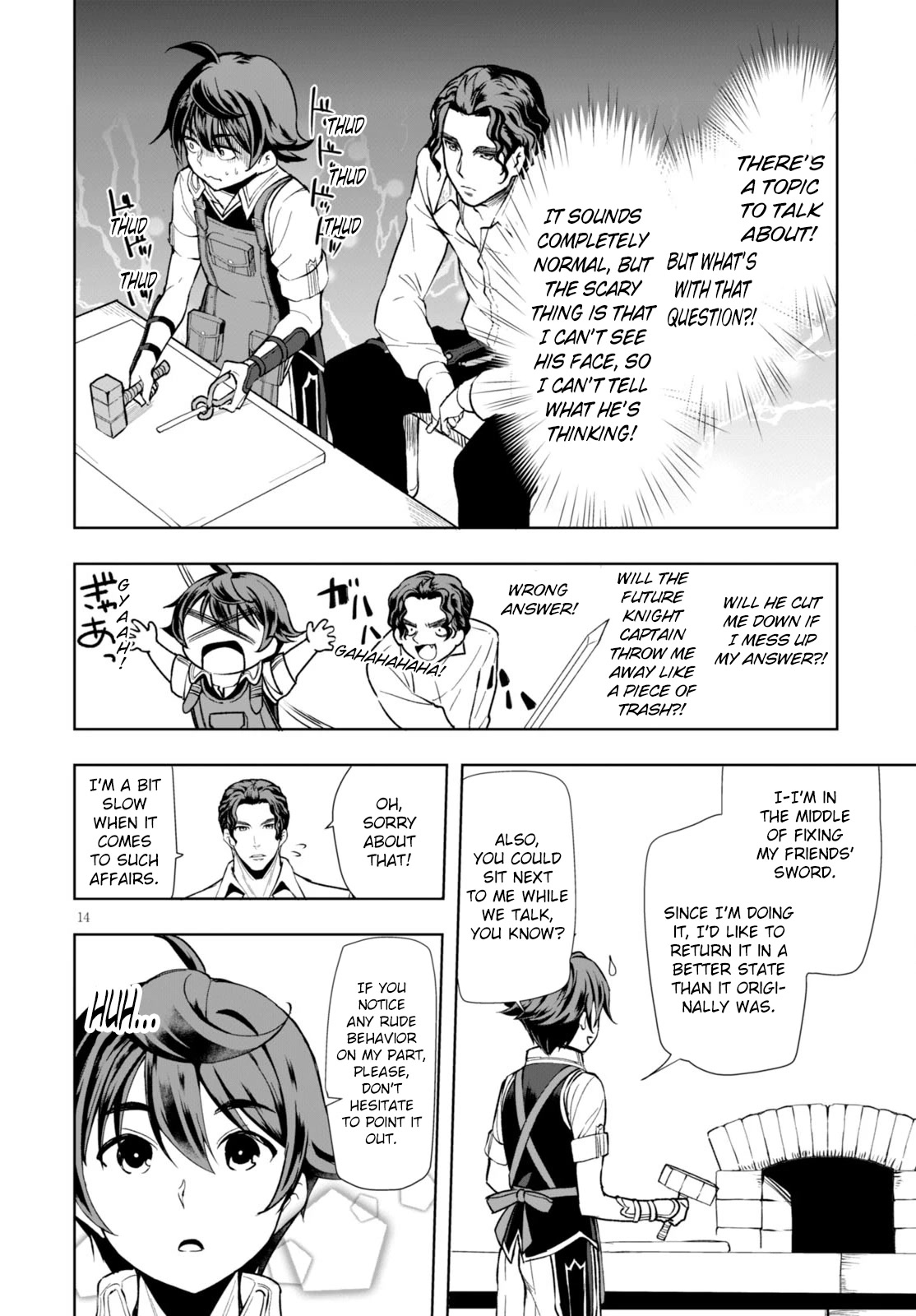 Botsuraku Yotei Nanode, Kajishokunin wo Mezasu Chapter 3 - Page 14