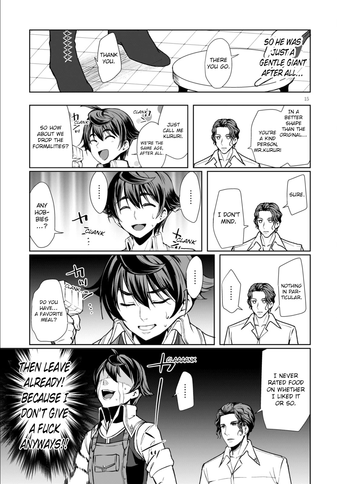 Botsuraku Yotei Nanode, Kajishokunin wo Mezasu Chapter 3 - Page 15