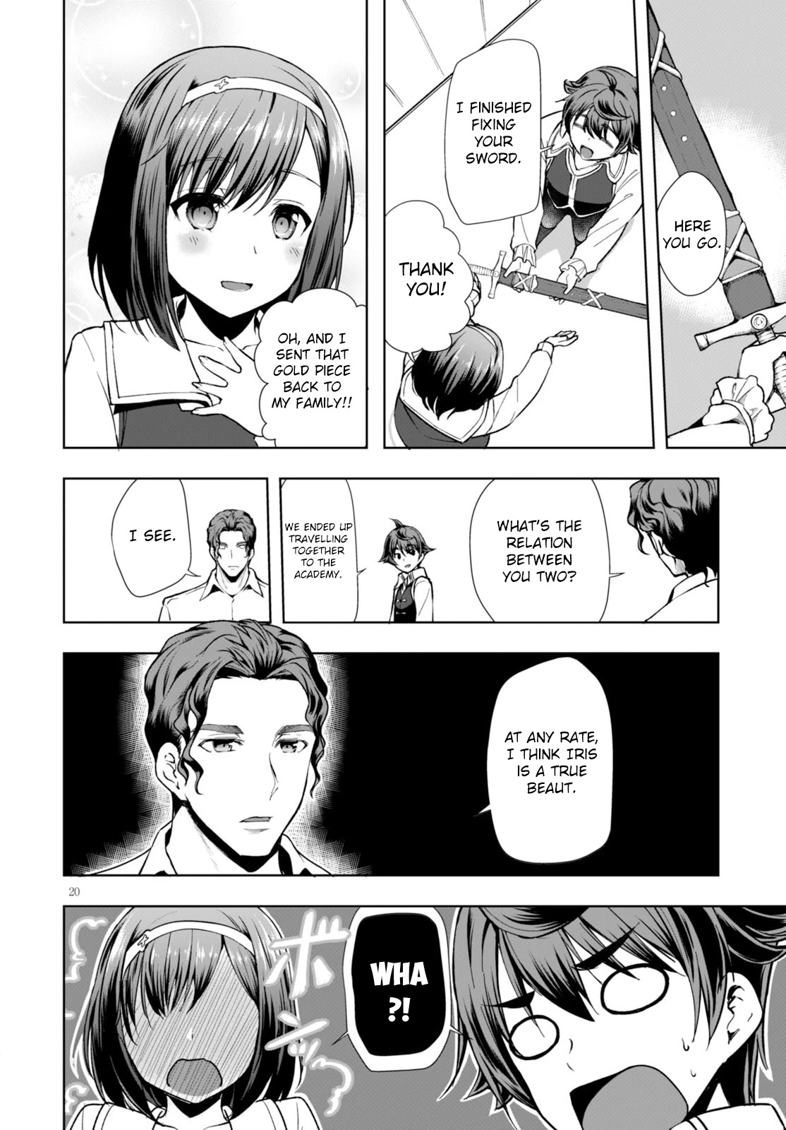 Botsuraku Yotei Nanode, Kajishokunin wo Mezasu Chapter 3 - Page 20
