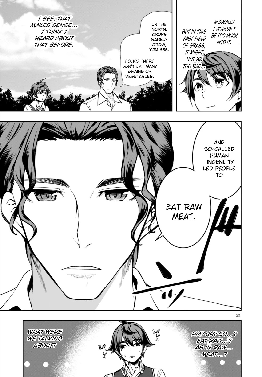 Botsuraku Yotei Nanode, Kajishokunin wo Mezasu Chapter 3 - Page 23