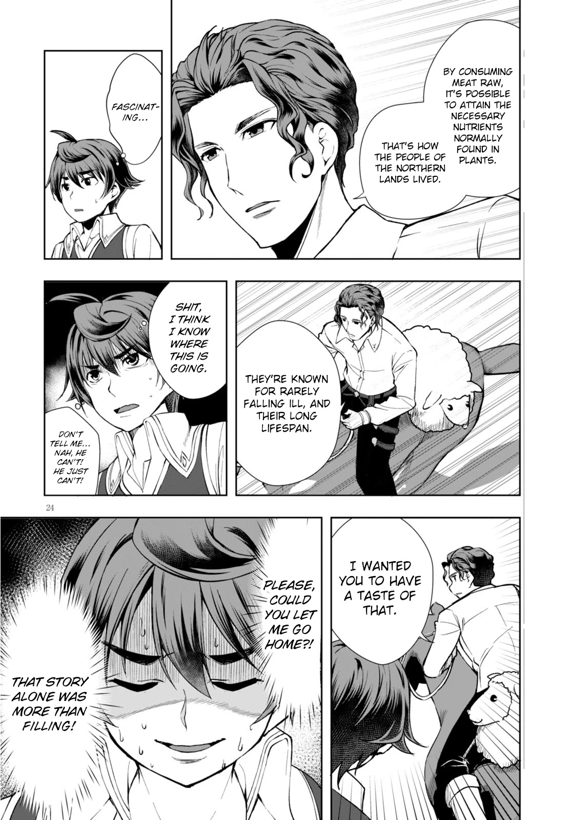 Botsuraku Yotei Nanode, Kajishokunin wo Mezasu Chapter 3 - Page 24