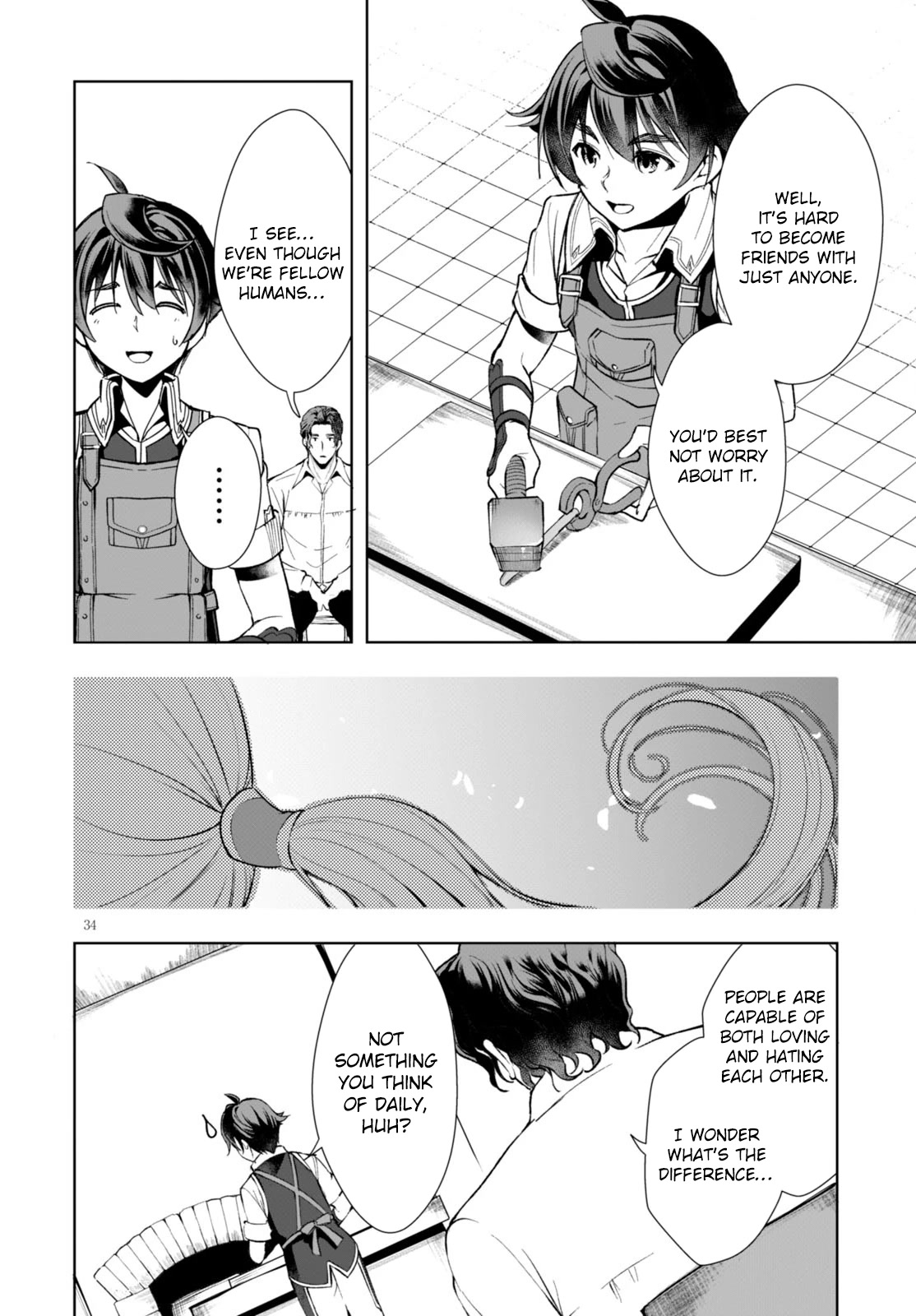 Botsuraku Yotei Nanode, Kajishokunin wo Mezasu Chapter 3 - Page 33