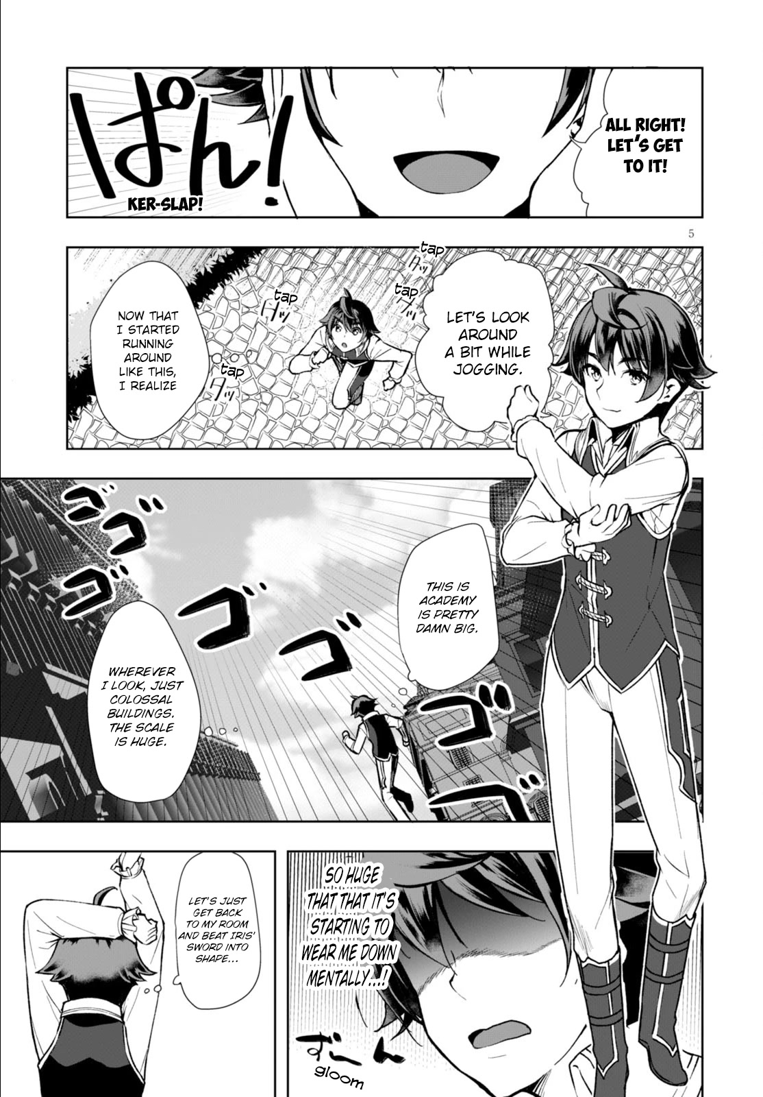 Botsuraku Yotei Nanode, Kajishokunin wo Mezasu Chapter 3 - Page 5