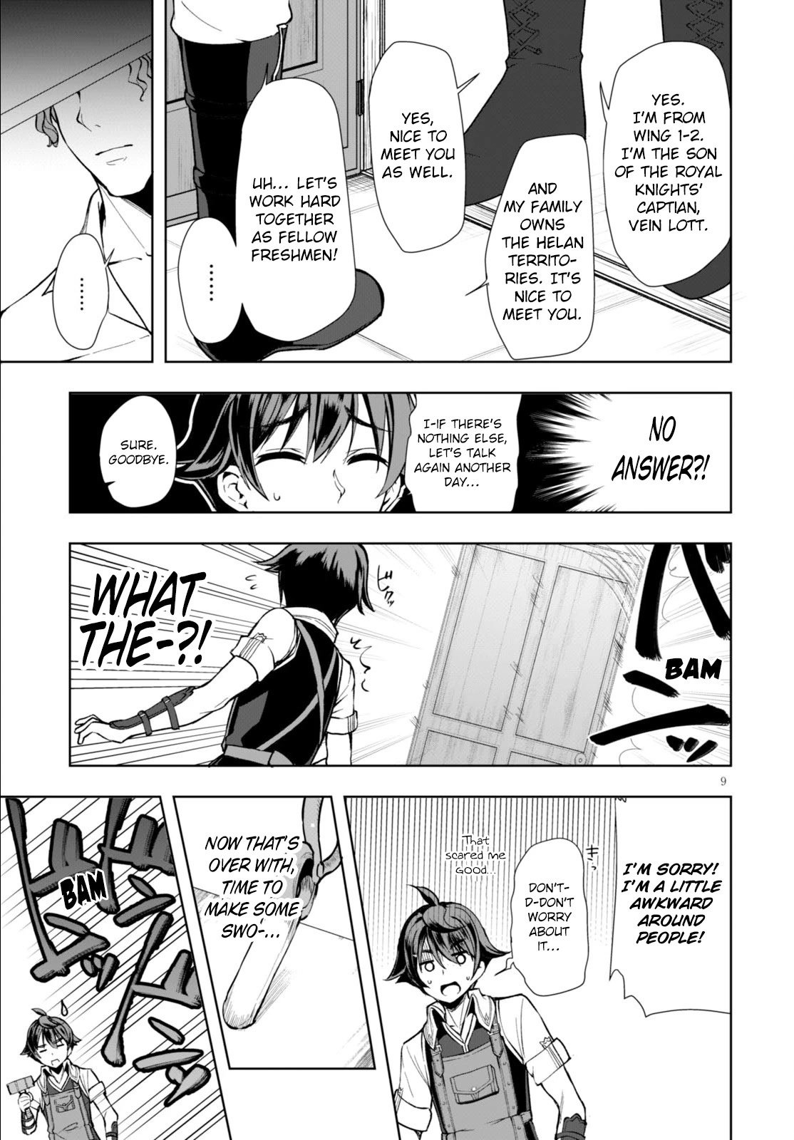 Botsuraku Yotei Nanode, Kajishokunin wo Mezasu Chapter 3 - Page 9