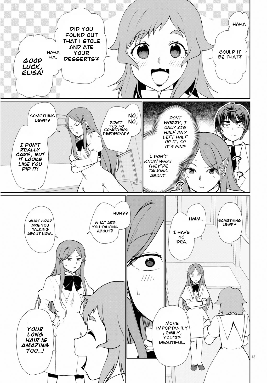 Botsuraku Yotei Nanode, Kajishokunin wo Mezasu Chapter 35 - Page 13