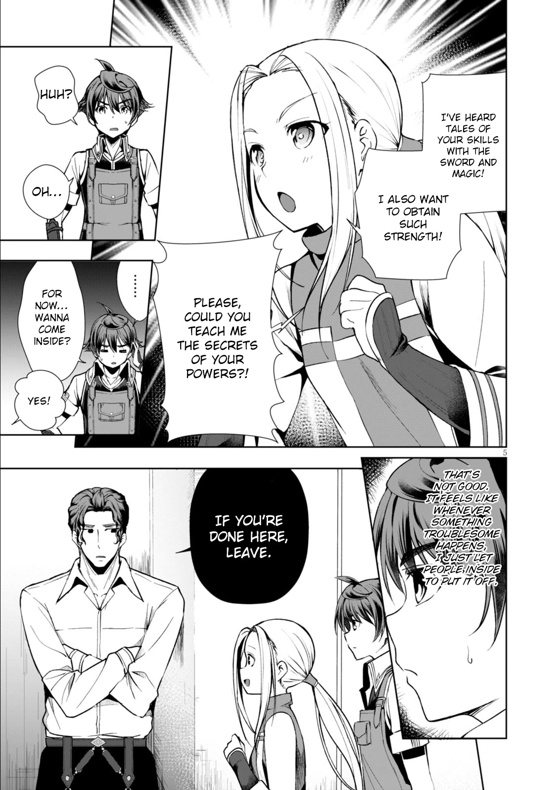 Botsuraku Yotei Nanode, Kajishokunin wo Mezasu Chapter 4 - Page 6
