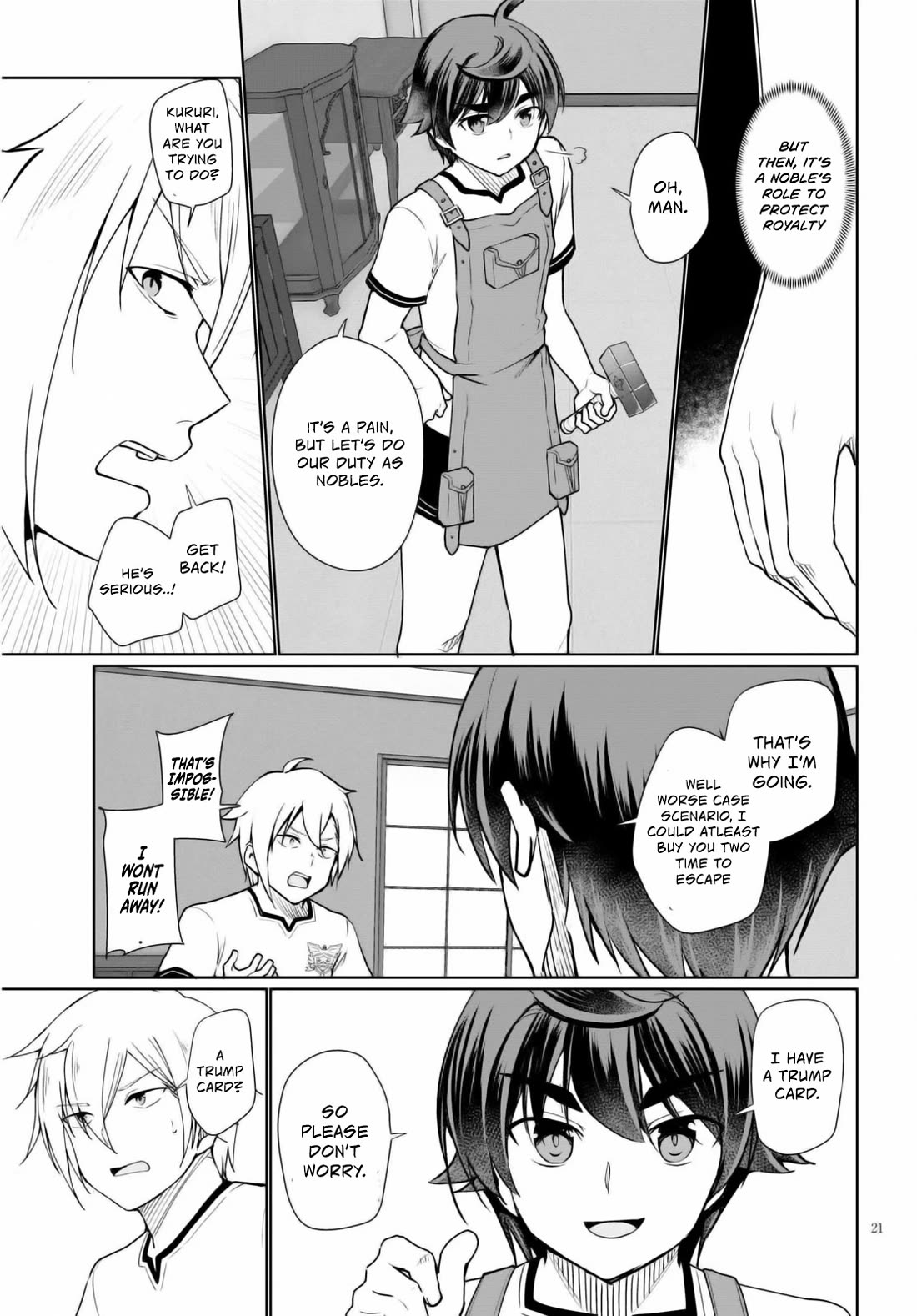 Botsuraku Yotei Nanode, Kajishokunin wo Mezasu Chapter 40 - Page 22