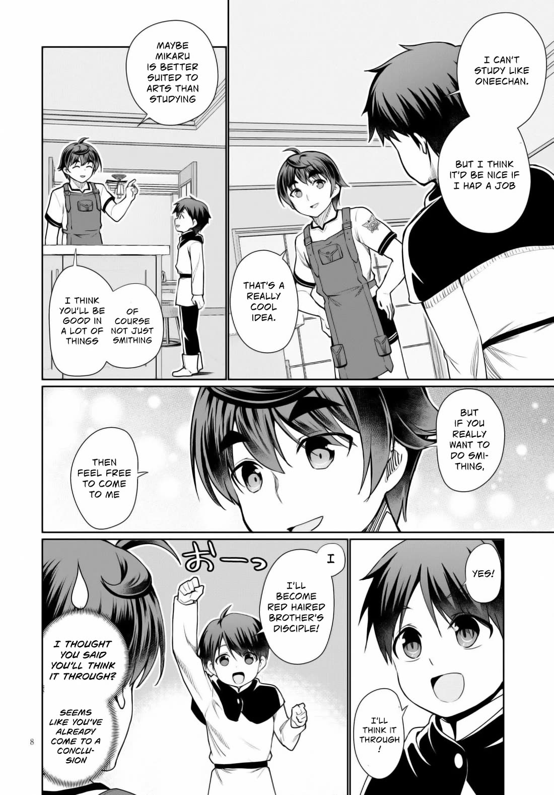 Botsuraku Yotei Nanode, Kajishokunin wo Mezasu Chapter 40 - Page 9